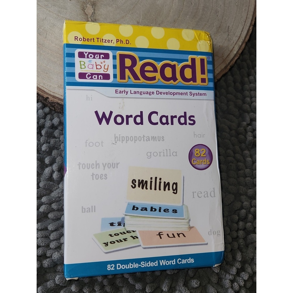 Your Baby Can Read! Word Cards 82 Double Sided Word Cards